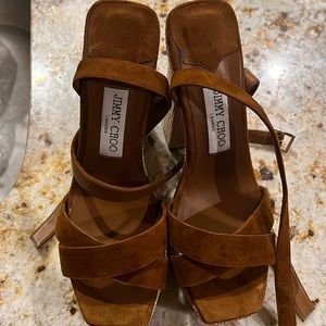 Jimmy Choo platform sandals